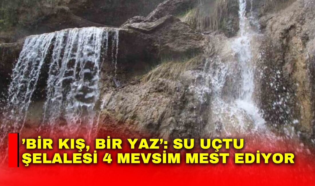 Afyonkarahisar’ın Sinanpaşa ilçesine bağlı Çobanözü köyündeki Su Uçtu Şelalesi, dört