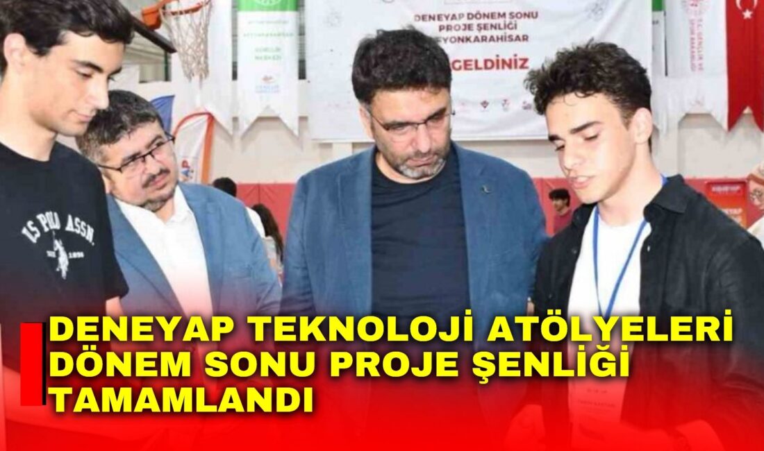 Deneyap Teknoloji Atölyeleri Dönem Sonu Proje Şenliği, Afyonkarahisar Gençlik Merkezinde