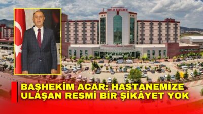 İYİ Parti İl Başkanı Mısırlıoğlu’nun Afyonkarahisar Devlet Hastanesi’nde yaşandığını öne