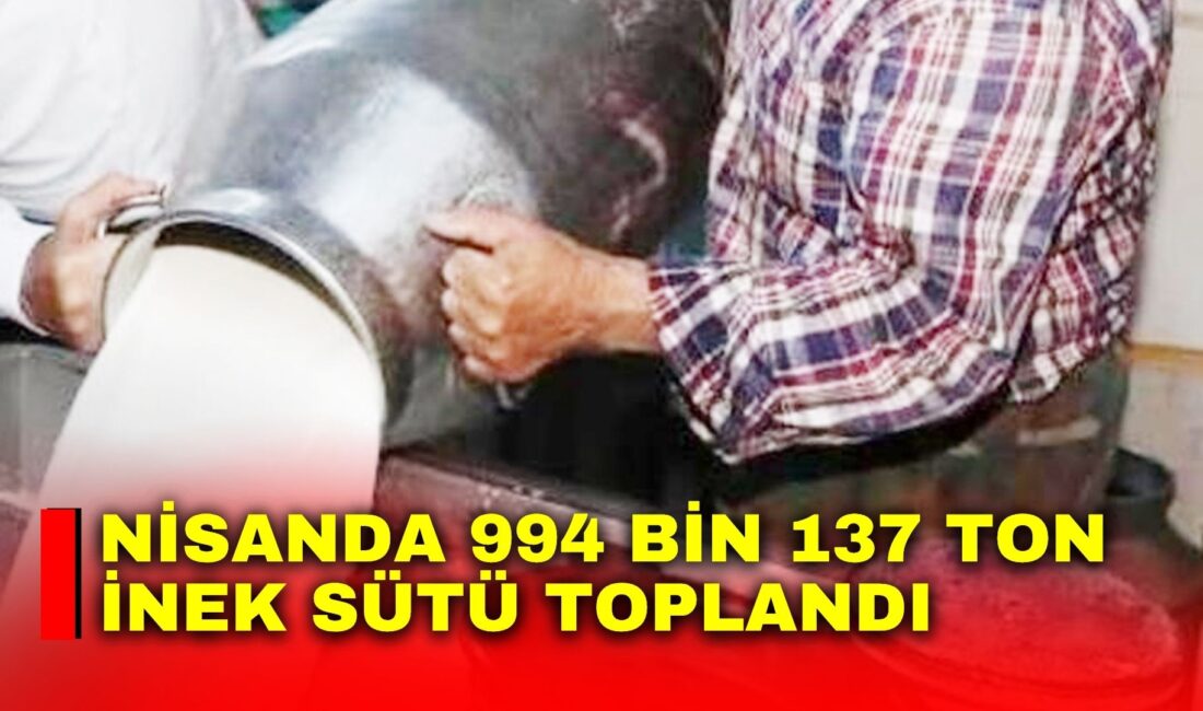 Türkiye İstatistik Kurumu (TÜİK), Nisan ayı Süt ve Süt Ürünleri