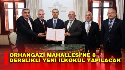 Afyonkarahisar’da eğitim yatırımlarına bir yenisi daha ekleniyor. Hayırsever Albay Ailesi’nin
