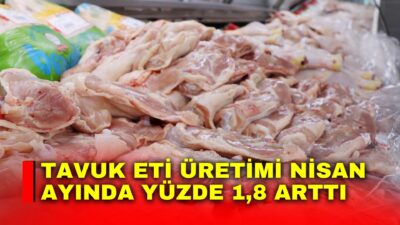 Türkiye İstatistik Kurumu (TÜİK), Nisan ayı Kümes Hayvancılığı Üretimi verilerini
