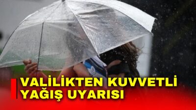 Afyonkarahisar Valiliği, kent genelinde etkili olması beklenen sağanak ve gök