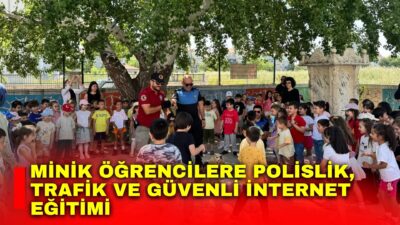 Afyonkarahisar Emniyet Müdürlüğü tarafından bilgilendirme faaliyetleri kapsamında anaokulu öğrencilerine yönelik
