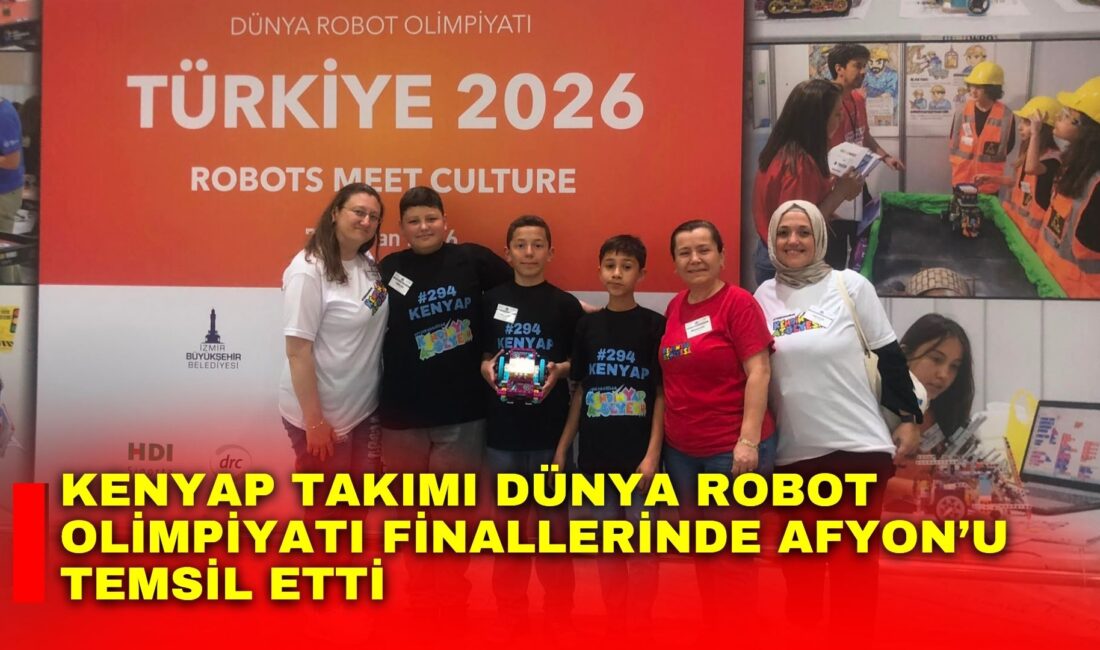 Afyonkarahisar İl Milli Eğitim Müdürlüğü bünyesinde çalışmalarını sürdüren KENYAP Takımı,