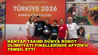 Afyonkarahisar İl Milli Eğitim Müdürlüğü bünyesinde çalışmalarını sürdüren KENYAP Takımı,