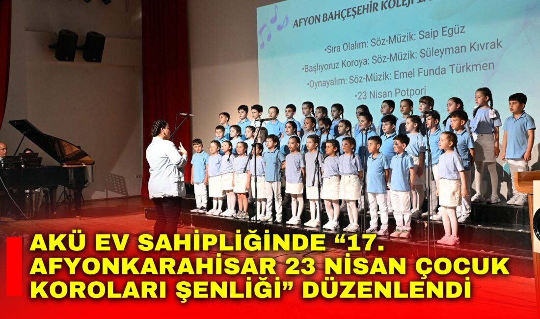 Afyon Kocatepe Üniversitesi (AKÜ) Devlet Konservatuvarı tarafından, 23 Nisan Ulusal