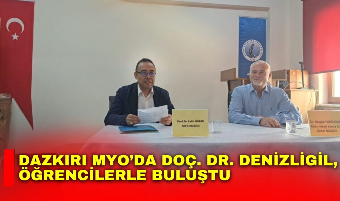 Afyon Kocatepe Üniversitesi (AKÜ) Dazkırı Meslek Yüksekokulu (MYO) tarafından düzenlenen