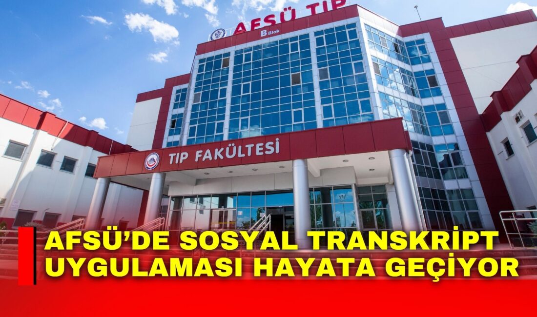 Afyonkarahisar Sağlık Bilimleri Üniversitesi’nde (AFSÜ) öğrencilerinin sosyal, kültürel, bilimsel ve