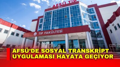 Afyonkarahisar Sağlık Bilimleri Üniversitesi’nde (AFSÜ) öğrencilerinin sosyal, kültürel, bilimsel ve