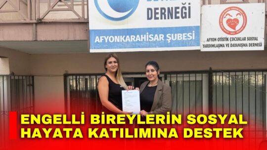 Türkiye Beyazay Derneği Afyonkarahisar Şube Başkanı Fatma Kilci Kavas ile