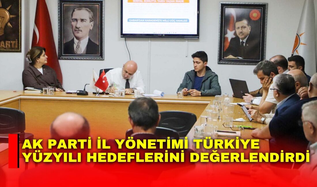 AK Parti Afyonkarahisar İl Başkanlığı’nın haftalık olağan İl Yönetim Kurulu