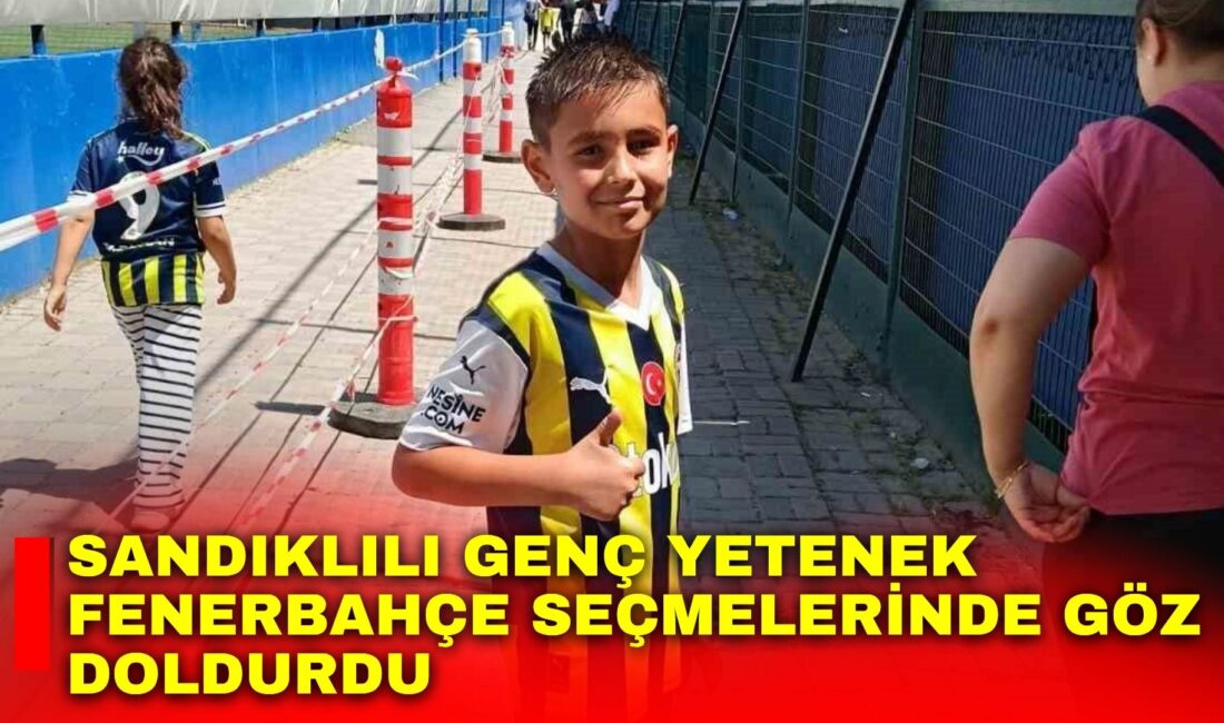 Afyonkarahisar’ın Sandıklı ilçesinde yetişen 2016 doğumlu futbolcu Mustafa Özdayı, katıldığı