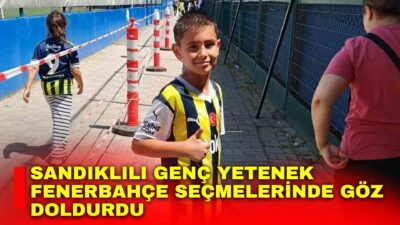 Afyonkarahisar’ın Sandıklı ilçesinde yetişen 2016 doğumlu futbolcu Mustafa Özdayı, katıldığı