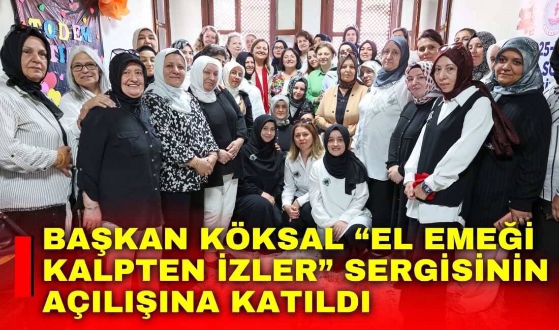 Afyonkarahisar Belediye Başkanı Burcu Köksal, “El Emeği Kalpten İzler” Deri