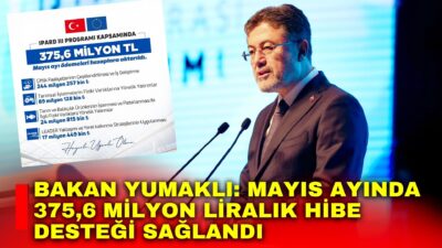 Tarım ve Orman Bakanı İbrahim Yumaklı, IPARD III Programı kapsamında