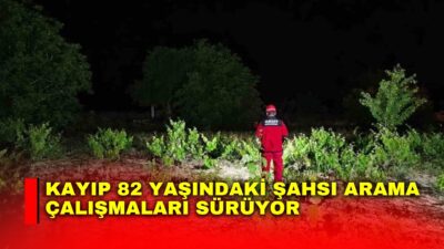 Afyonkarahisar’da kayıp 82 yaşındaki vatandaşın bulunması için arama çalışması başlatıldı.

