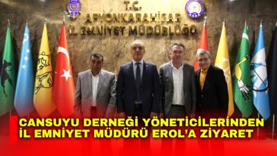 Cansuyu Yardımlaşma ve Dayanışma Derneği Afyonkarahisar İl Temsilciliği Tanıtım Başkanı
