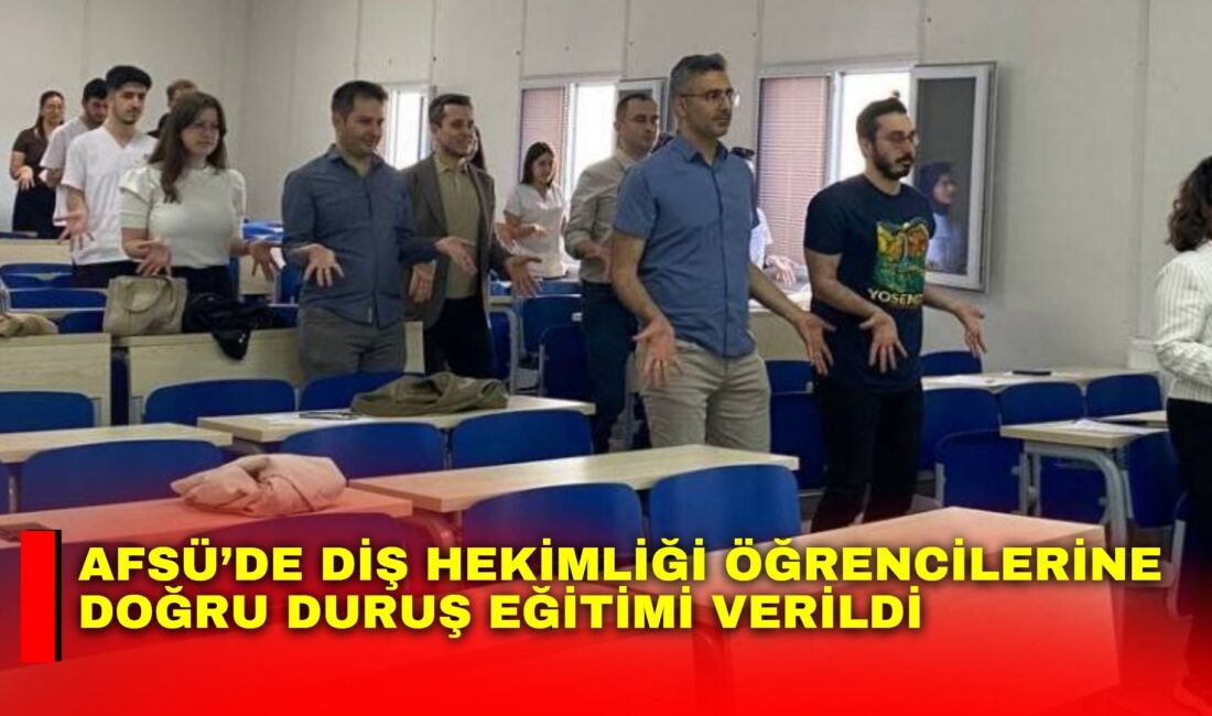 Afyonkarahisar Sağlık Bilimleri Üniversitesi (AFSÜ) Diş Hekimliği Fakültesi’nde, “Klinikte Ağrısız