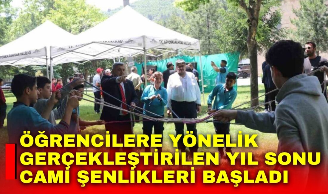 Afyonkarahisar Valiliği koordinesinde gerçekleştirilen ‘Çevreme Duyarlıyım, Değerlerime Sahip Çıkıyorum’ yıl
