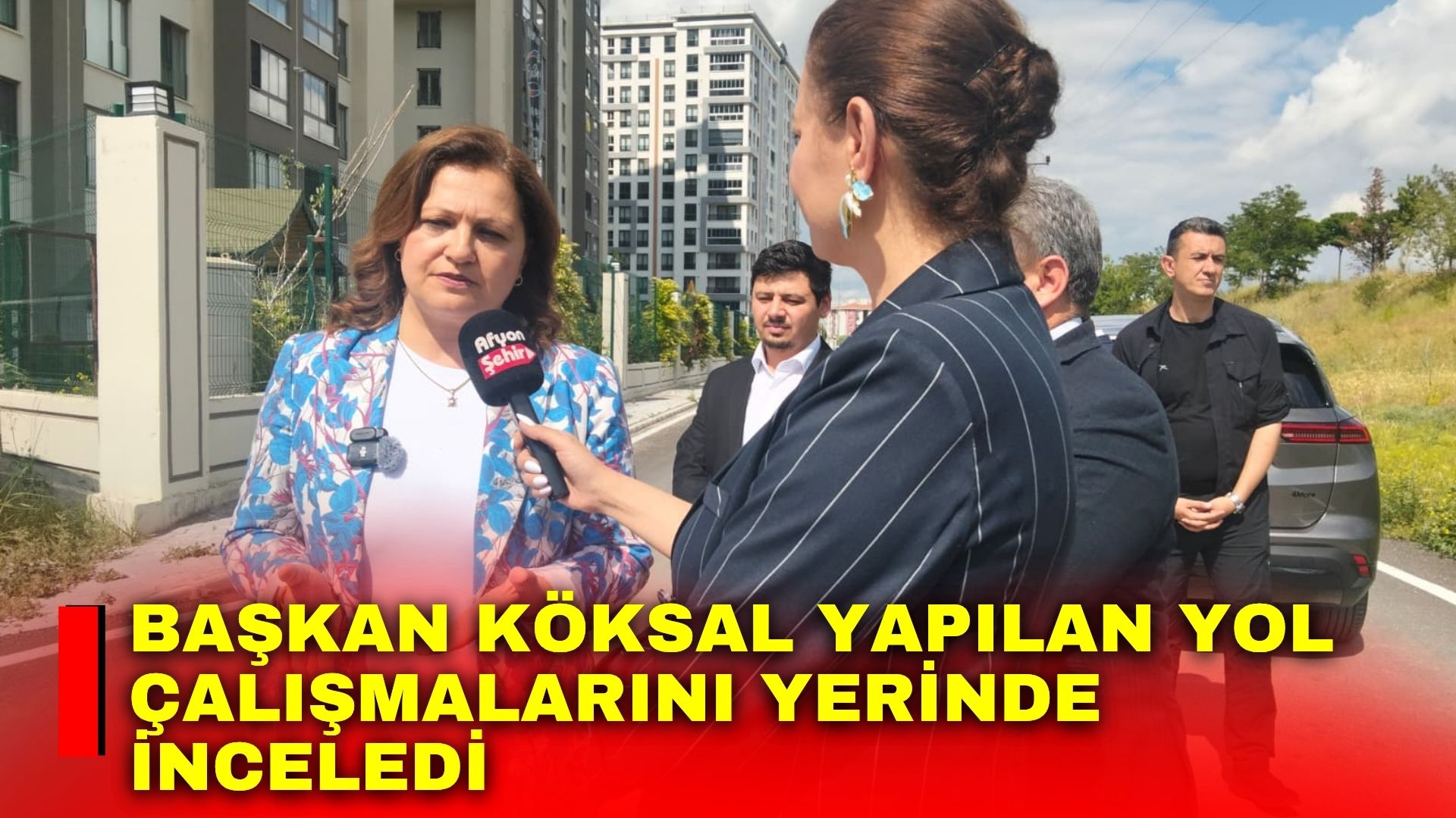 Başkan Köksal yapılan yol çalışmalarını yerinde inceledi Afyonkarahisar Belediye Başkanı Burcu Köksal, Esentepe Mahallesi ziyaretinin ardından Kanlıca