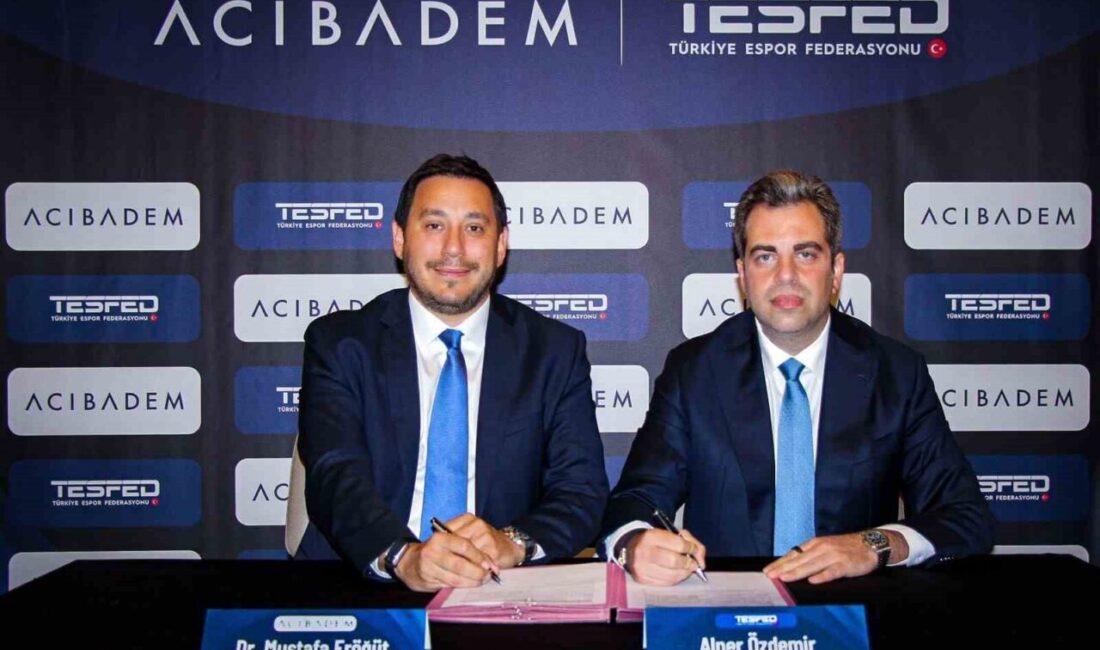 Türkiye Espor Federasyonu ile Acıbadem Sağlık Grubu arasında sağlık sponsorluğu