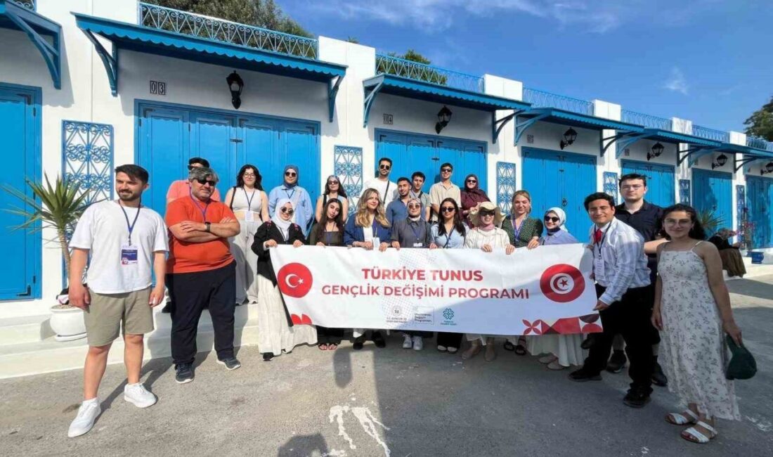 ‘Türkiye-Tunus Uluslararası Gençlik Değişimi Programı’ çerçevesinde Afyonkarahisarlı 3 genç Tunus’a