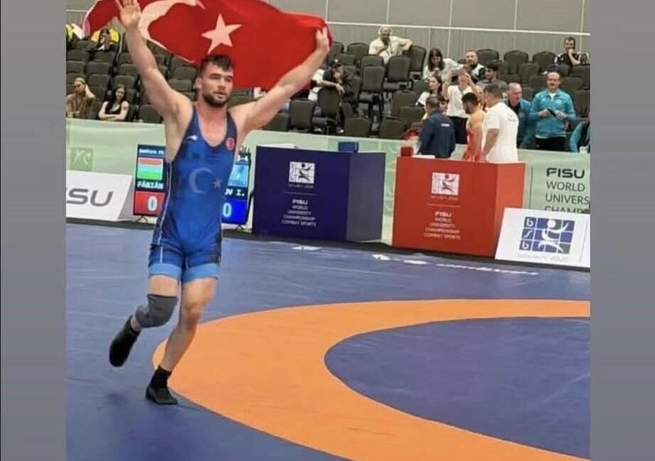 Zonguldak’ın Alaplı ilçesine bağlı Çatak Köyü’nden milli sporcu Alperen Atar,