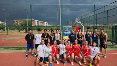 Ulusal Spor Projeleri kapsamında Aydın’da düzenlenen 3×3 Basketbol ve 5×5