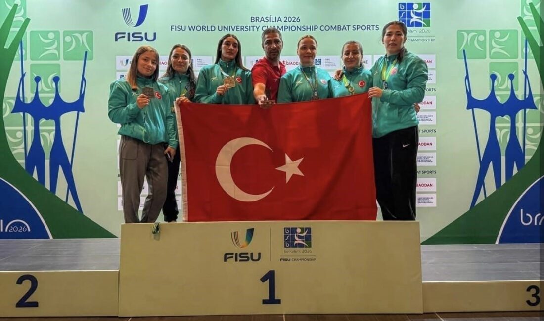 Bartın Üniversitesi (BARÜ) Spor Bilimleri Fakültesi öğrencisi Bükrenaz Sert, FISU