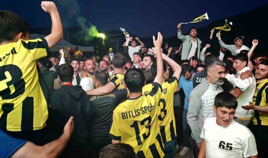Bitlis Spor 1916, TFF 3. Lig’e yükselme maçında Çarşambaspor’u 3-2