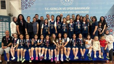 Çayırova Belediyesi Eğitim Spor Kulübü sporcuları atletizm ve basketbol branşlarında