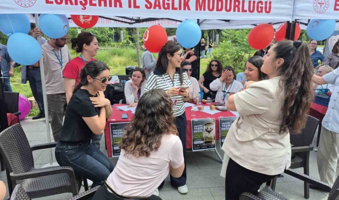 Eskişehir’de Sağlık Bakanlığı’nın direktifleriyle 81 ilde eş zamanlı olarak başlatılan