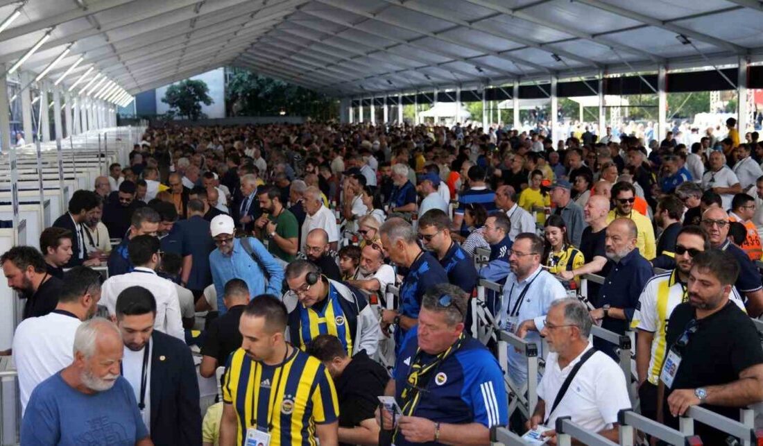 Fenerbahçe Spor Kulübü’nde Olağanüstü Seçimli Genel Kurul Toplantısı yarın ve