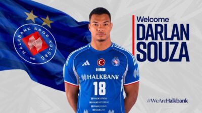 Efeler Ligi ekiplerinden Halkbank, Brezilyalı pasör çaprazı Darlan Souza ile