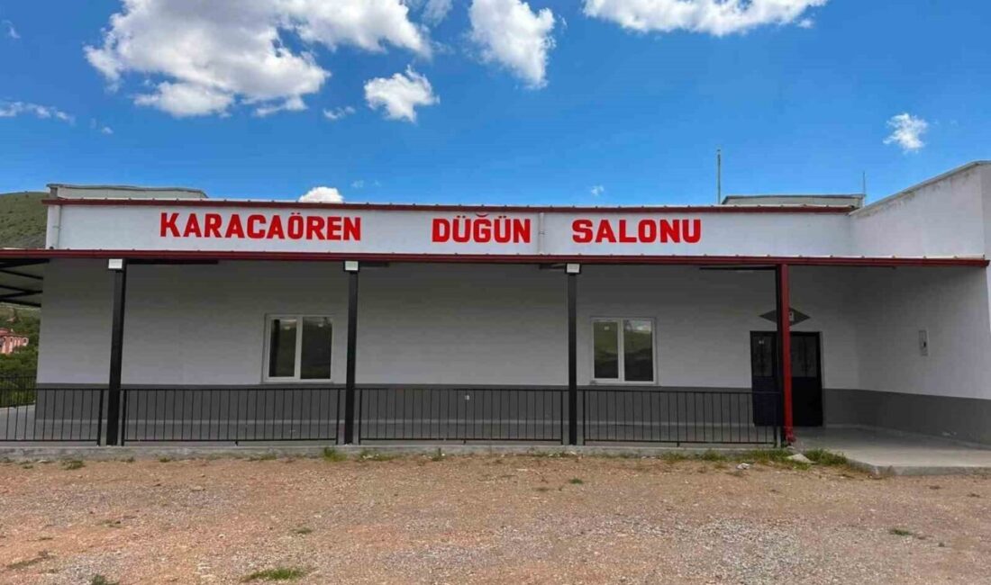 Afyonkarahisar’ın Şuhut ilçesine bağlı Karacaören köyünde İl Özel İdaresi aracılığı