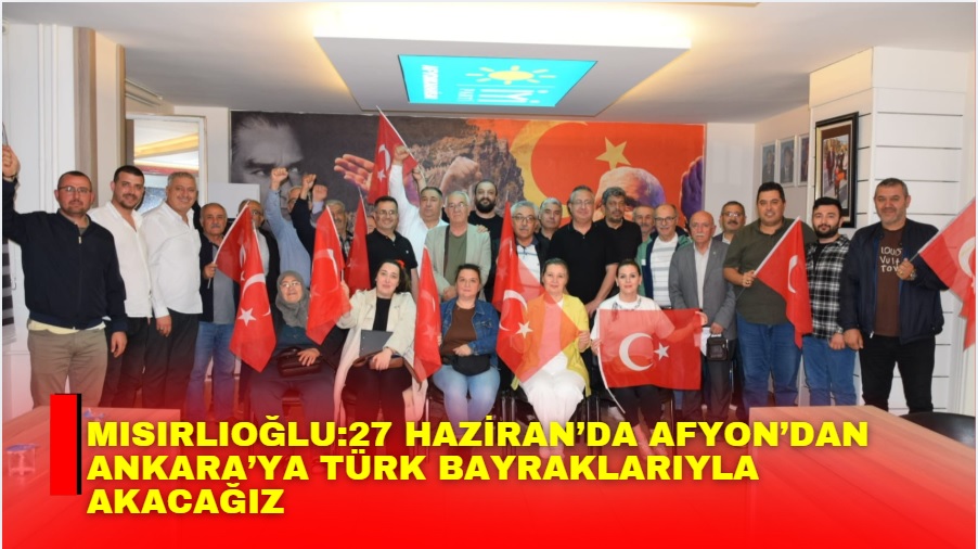 İYİ Parti İl Başkanlığı, Genel Başkan Dervişoğlu’nun 27 Haziran’da Ankara