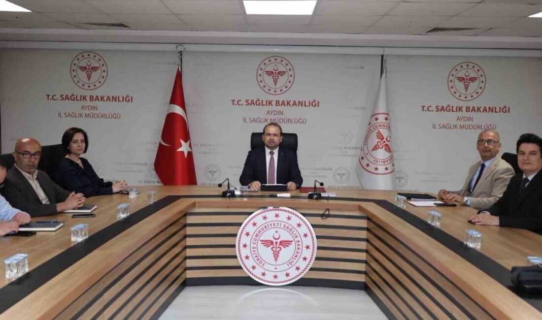 Aydın İl Sağlık Müdürü Dr. Eser Şenkul başkanlığında, ilgili kurumların