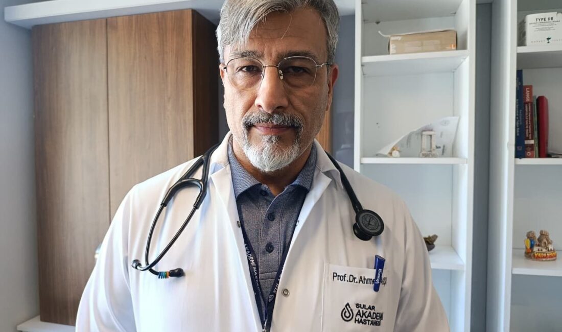 Özel Sular Akademi Hastanesi Kardiyoloji Uzmanı Prof. Dr. Ahmet Akçay,