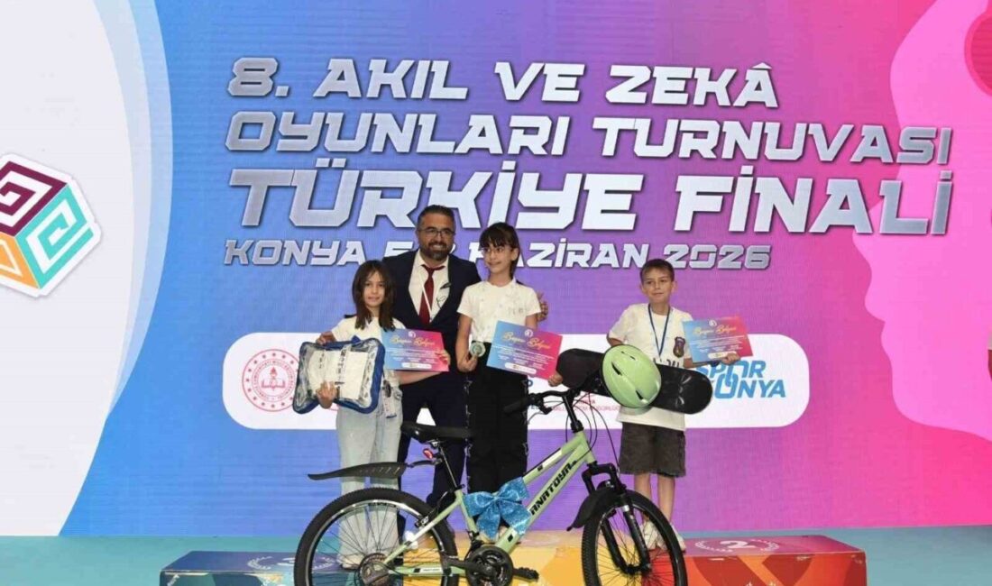 Konya’da düzenlenen 8. Türkiye Akıl ve Zeka Oyunları Turnuvası Türkiye