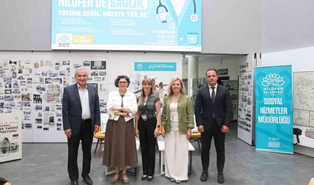 Nilüfer Belediyesi’nin düzenlediği sağlık etkinlikleri kapsamında; tütün bağımlılığı, elektronik sigara