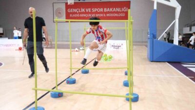 Elazığ’da yürütülen ‘Yetenek Taraması ve Spora Yönlendirme Programı’ kapsamında bugüne