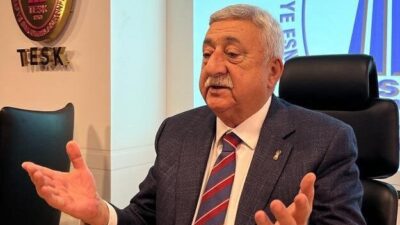 Türkiye Esnaf ve Sanatkarlar Konfederasyonu (TESK) Genel Başkanı Bendevi Palandöken,