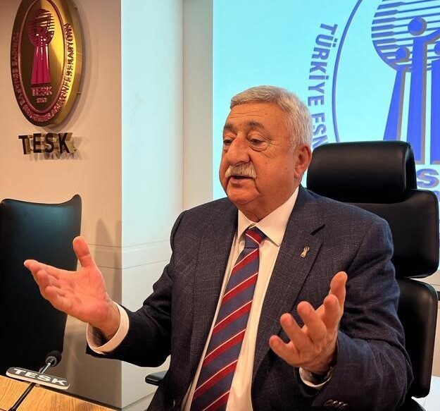 Türkiye Esnaf ve Sanatkarlar Konfederasyonu (TESK) Genel Başkanı Bendevi Palandöken,