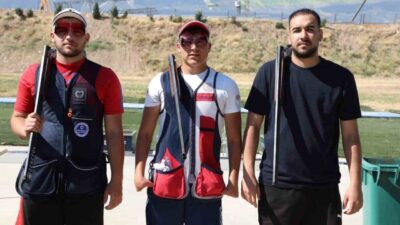 Kahramanmaraş’ta düzenlenen Trap Ulusal Federasyon Kupası’nda ilimizi temsil eden Aydınlı