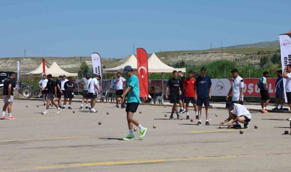 Nevşehir’in Gülşehir ilçesinde düzenlenen Türkiye Ümitler ve Büyükler Bocce Volo
