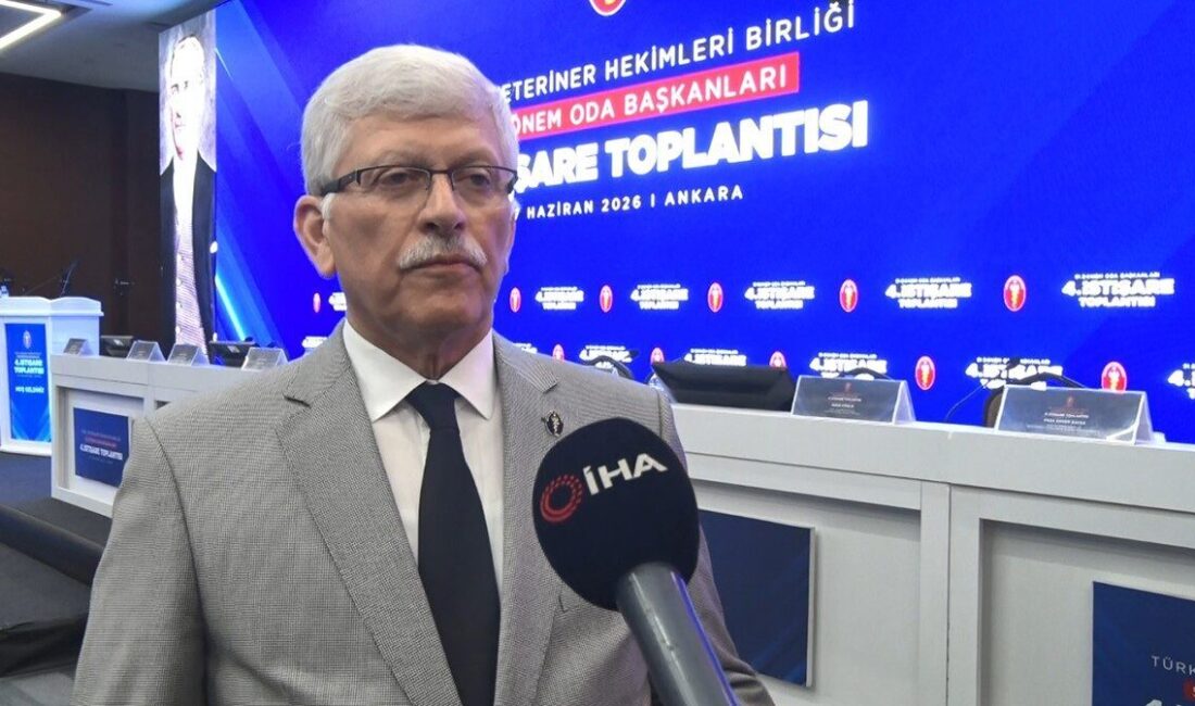 Türk Veteriner Hekimler Birliği (TVHB) Merkez Konseyi Başkanı Ali Eroğlu,