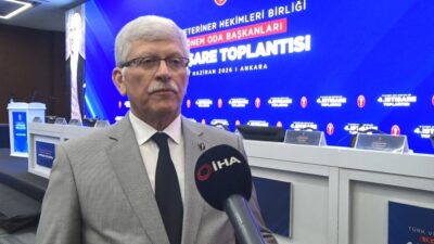 Türk Veteriner Hekimler Birliği (TVHB) Merkez Konseyi Başkanı Ali Eroğlu,
