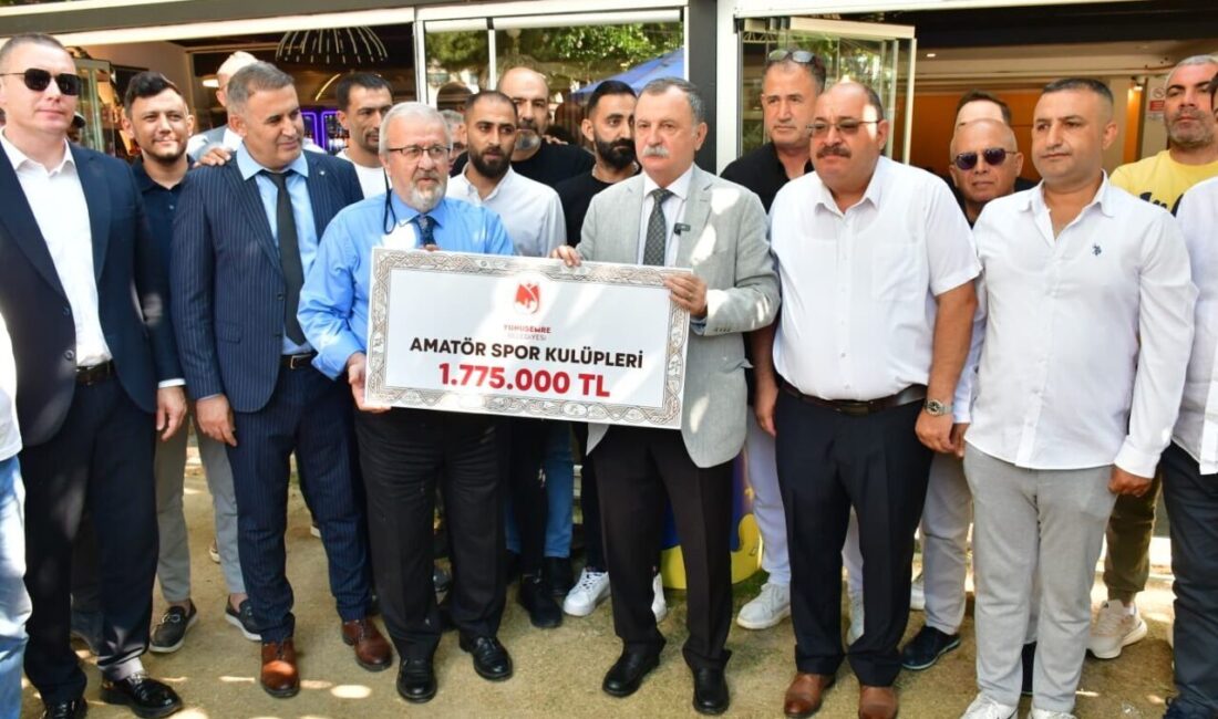 Yunusemre Belediyesi, ilçede faaliyet gösteren 20 amatör spor kulübüne toplam