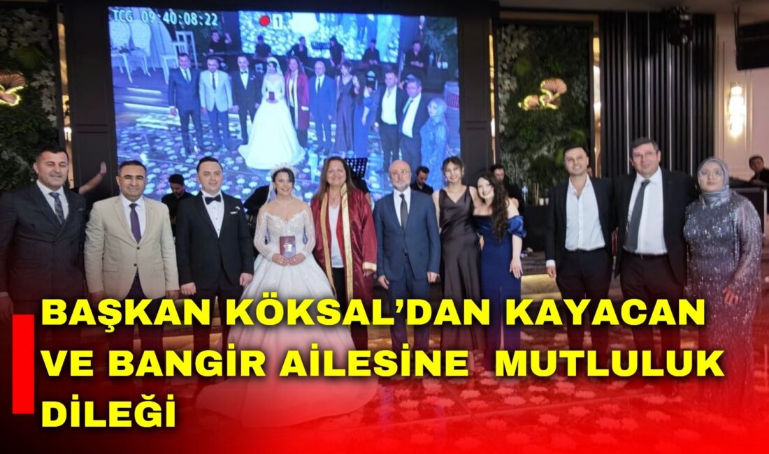 Afyonkarahisar’da Kayacan ve Bangir ailelerinin mutlu gününe siyaset dünyasından da